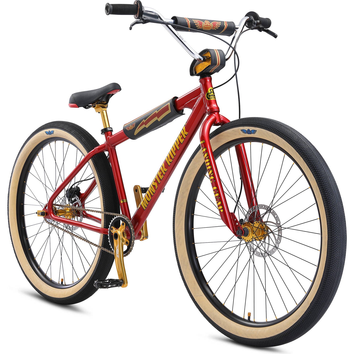 SE Monster Ripper 29+ Complete BMX - Red