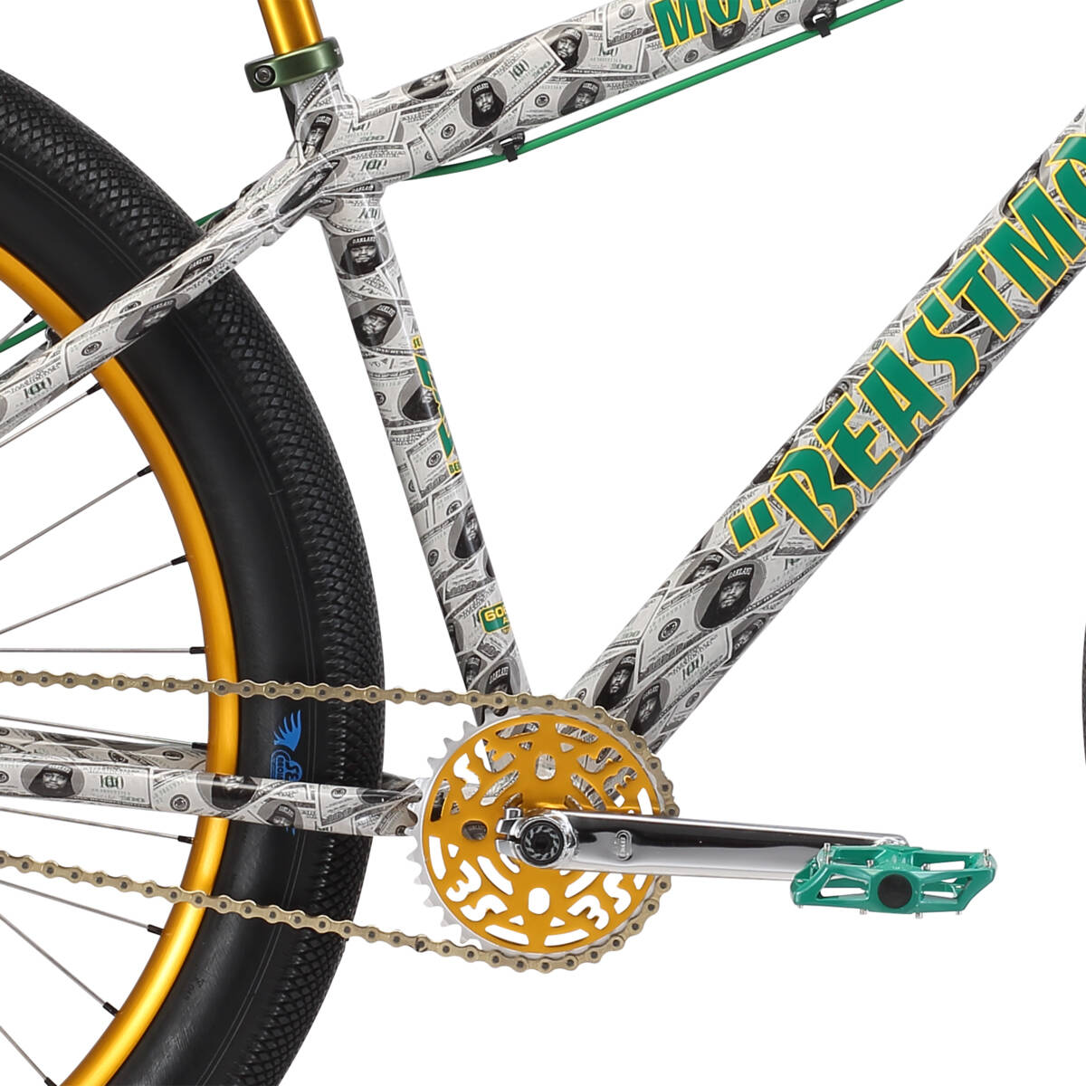 SE Money Lynch Beast Mode 27.5 Ripper Complete BMX