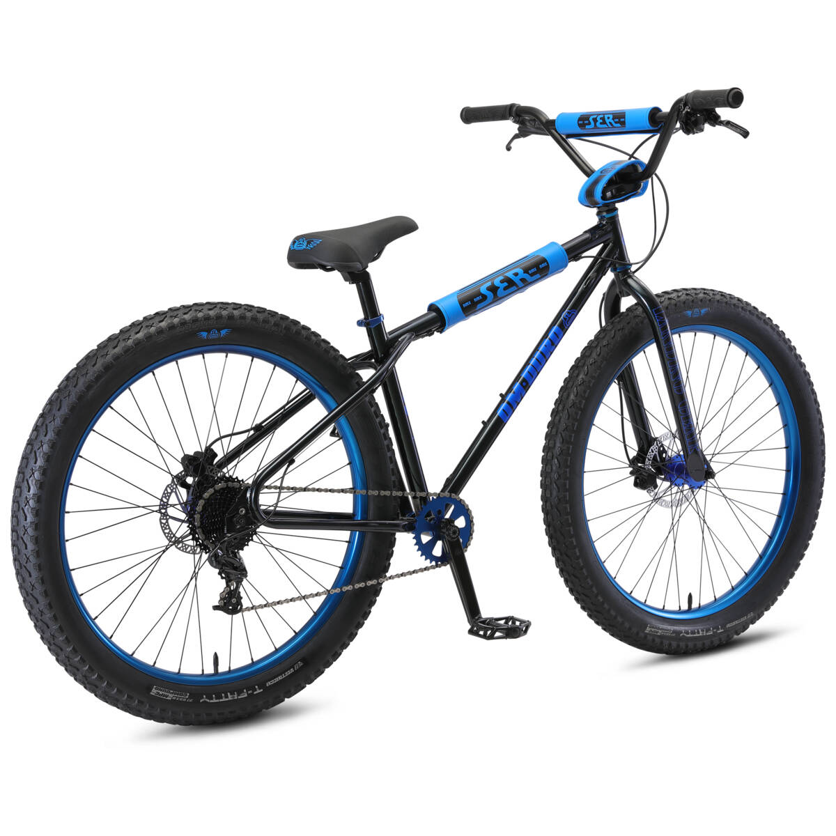 SE OM Duro XL 27.5" Complete BMX - Black Sparkle