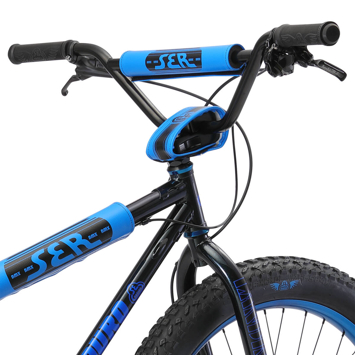 SE OM Duro XL 27.5" Complete BMX - Black Sparkle