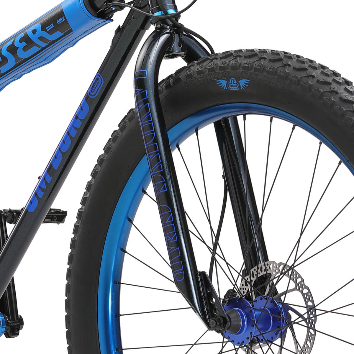 SE OM Duro XL 27.5" Complete BMX - Black Sparkle