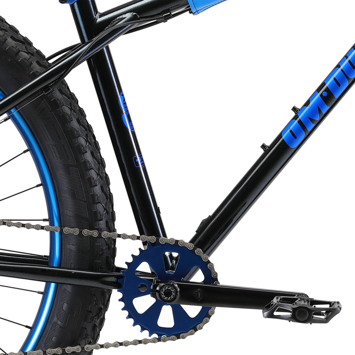 SE OM Duro 27.5" Complete BMX - Black Sparkle