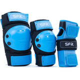 SFR Youth Ramp Triple Pad Set - Black/Blue