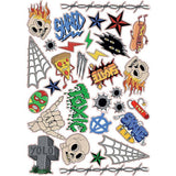SFR Retro Sticker Sheet - Skulls