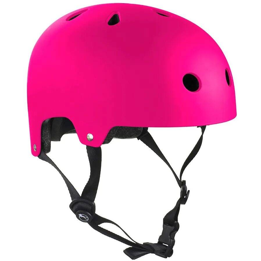 SFR Essentials Helmet - Matt Fluo Pink - XXS-XS (49-52cm)