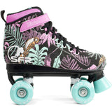 SFR Vision Canvas Quad Roller Skates - Floral