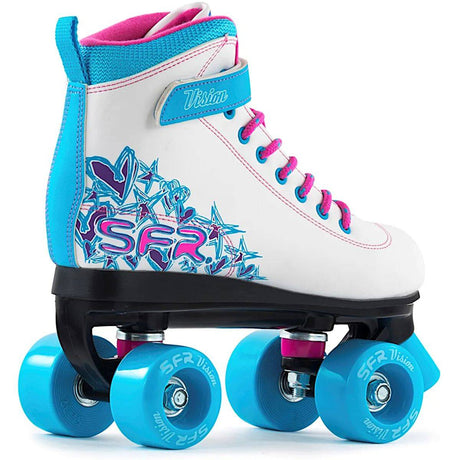 SFR Vision II Quad Roller Skates - White/Blue