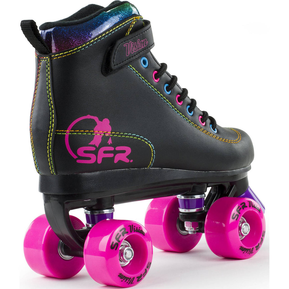 SFR Vision II Quad Roller Skates - Rainbow