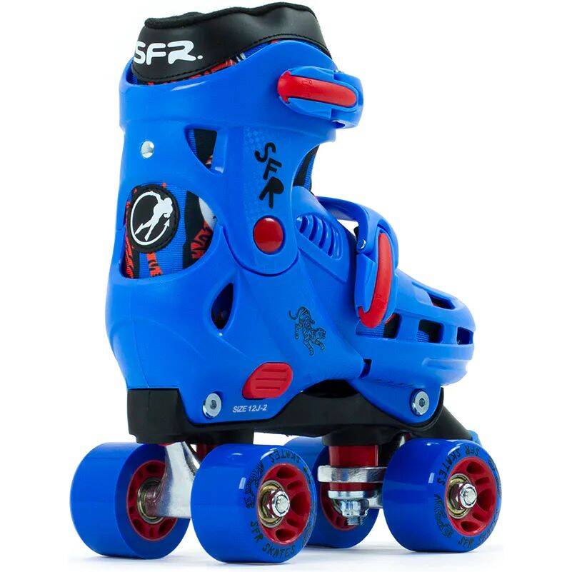 SFR Storm IV Quad Roller Skates - Blue/Red
