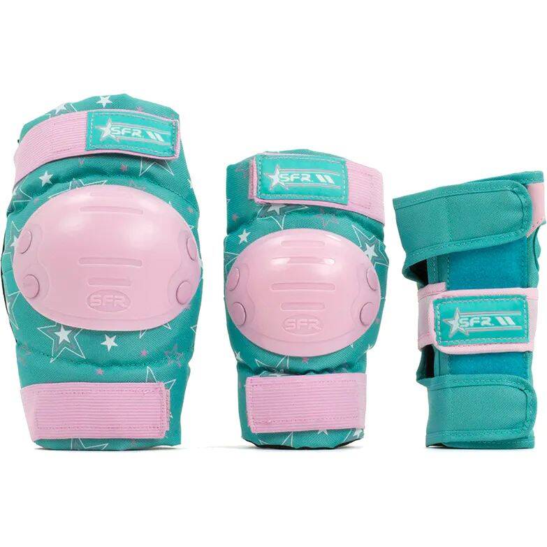 SFR Star Triple Pad Set - Pink/Green