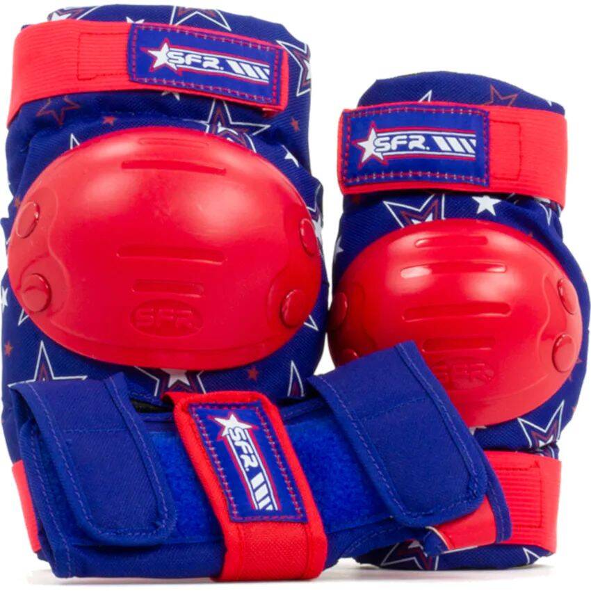 SFR Star Triple Pad Set - Red/Blue