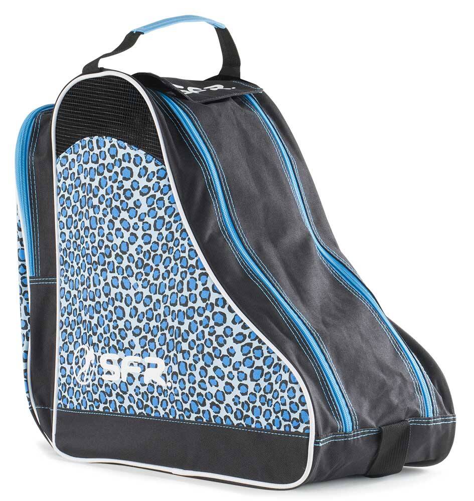 SFR Ice Skate Bag - Designer Blue Leopard