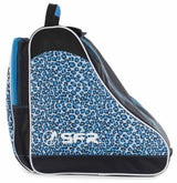 SFR Ice Skate Bag - Designer Blue Leopard