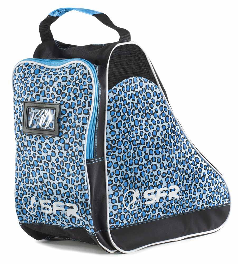 SFR Ice Skate Bag - Designer Blue Leopard