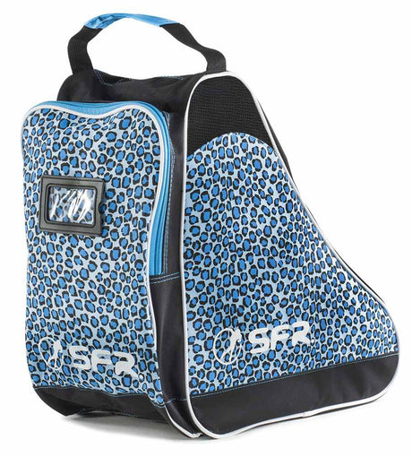 SFR Ice Skate Bag - Designer Blue Leopard