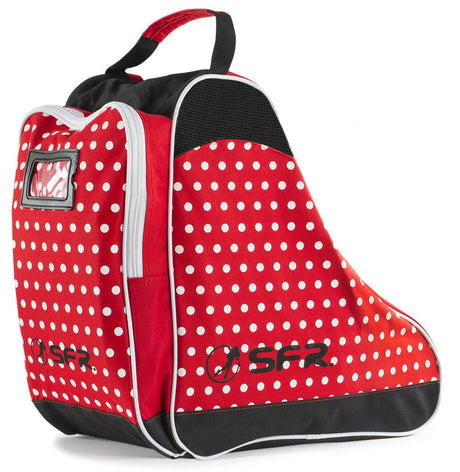 SFR Ice Skate Bag - Designer Red Polka Dot