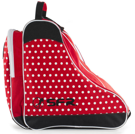 SFR Ice Skate Bag - Designer Red Polka Dot