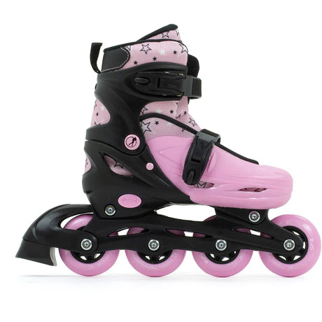 SFR Plasma Adjustable Inline Skates - Black/Pink