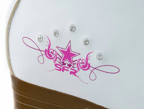 SFR Junior Figure Ice Skate Pack - White