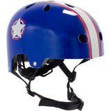 SFR Adjustable Kids Helmet - Blue/Silver