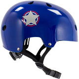 SFR Adjustable Kids Helmet - Blue/Silver (XXXS-XS / 46-52cm)