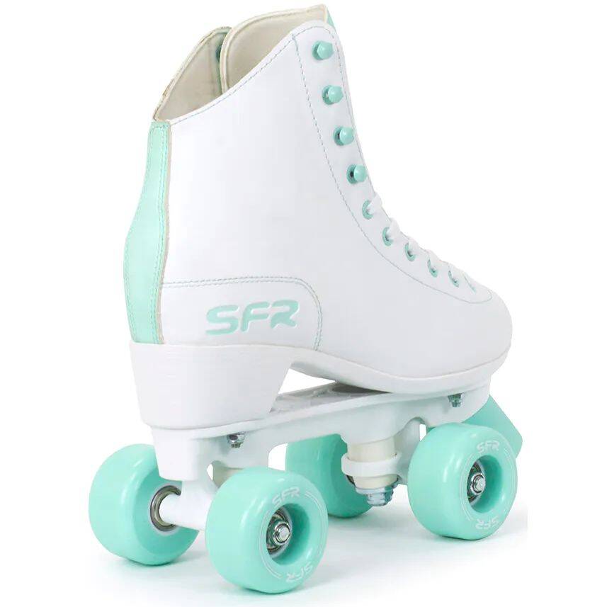 SFR Figure Quad Roller Skates - White/Green