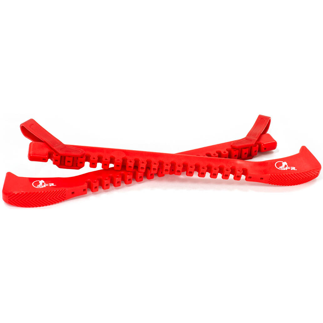 SFR Hockey Ice Skate Blade Guards - Red