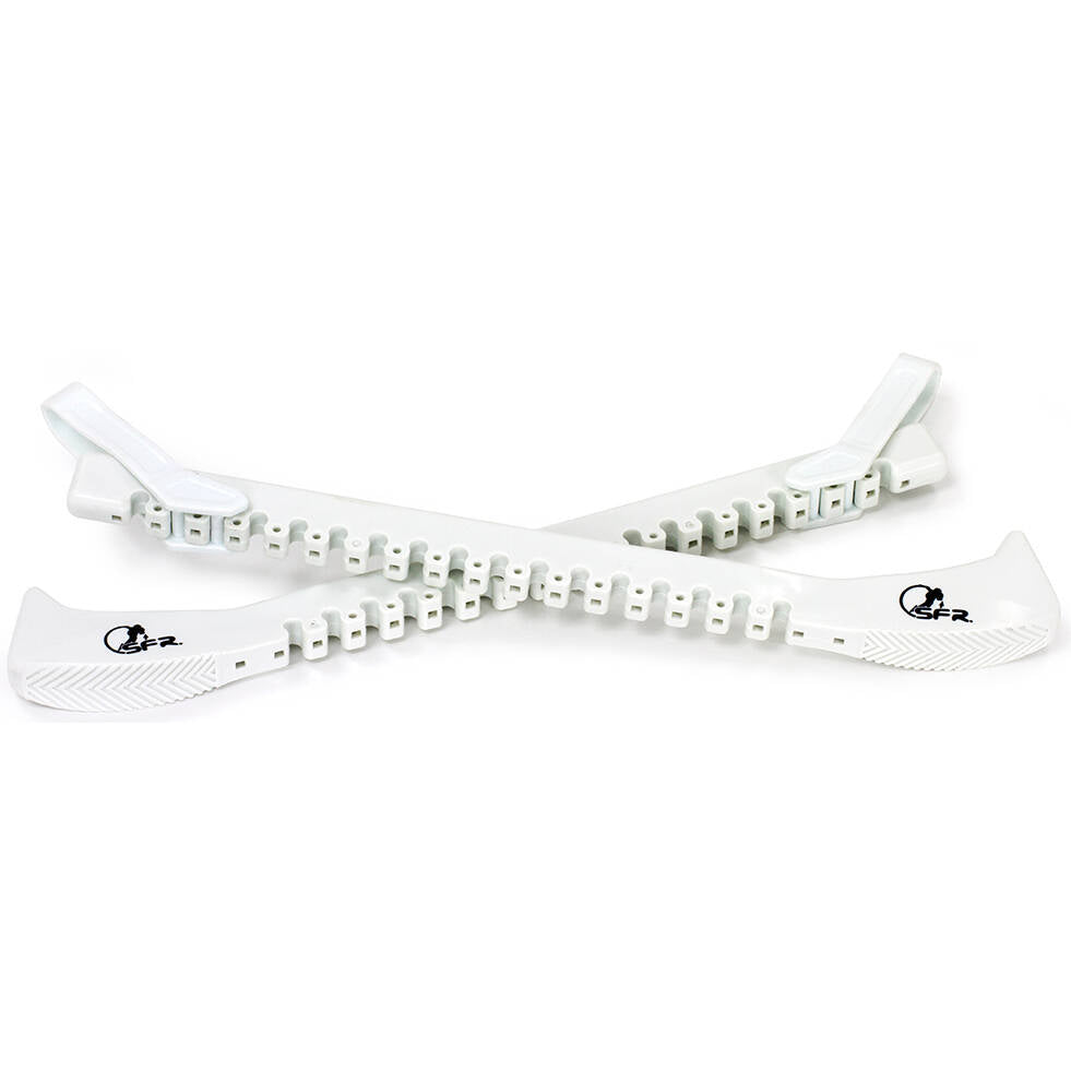 SFR Hockey Ice Skate Blade Guards - White