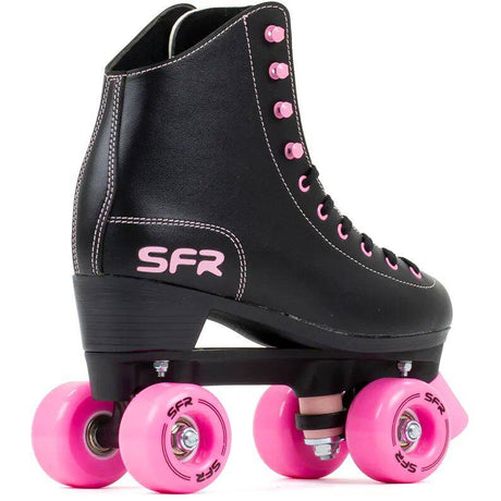 SFR Figure Quad Roller Skates - Black/Pink