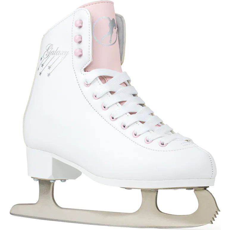 SFR Galaxy Cosmo Ice Figure Skates - White/Pink