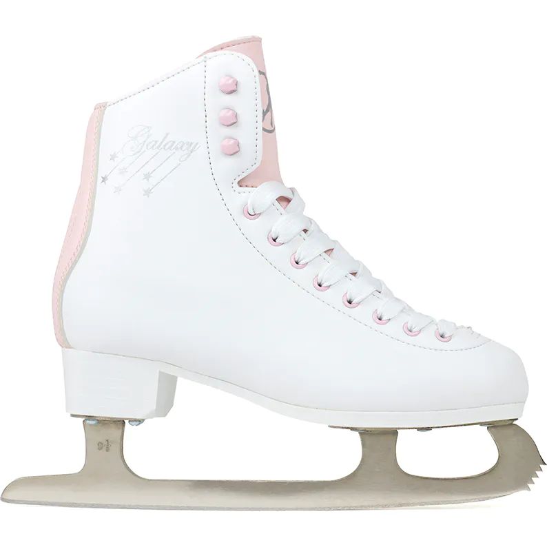 SFR Galaxy Cosmo Ice Figure Skates - White/Pink