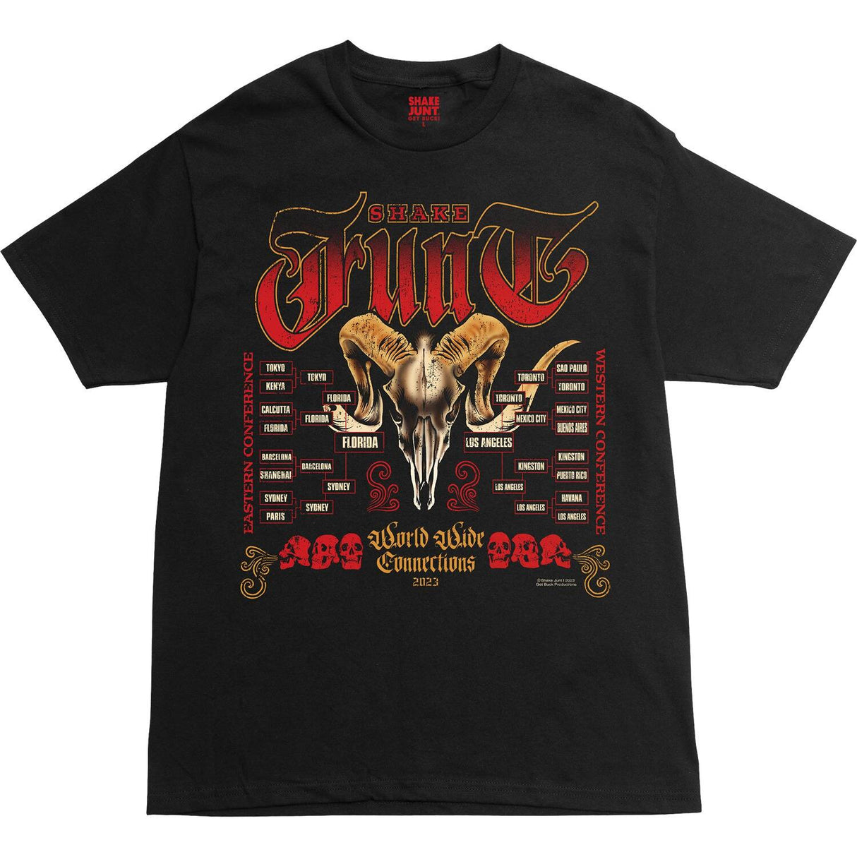 Shake Junt Dynasty T Shirt - Black