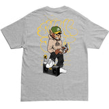 Shake Junt Snaps T Shirt - Athletic Grey