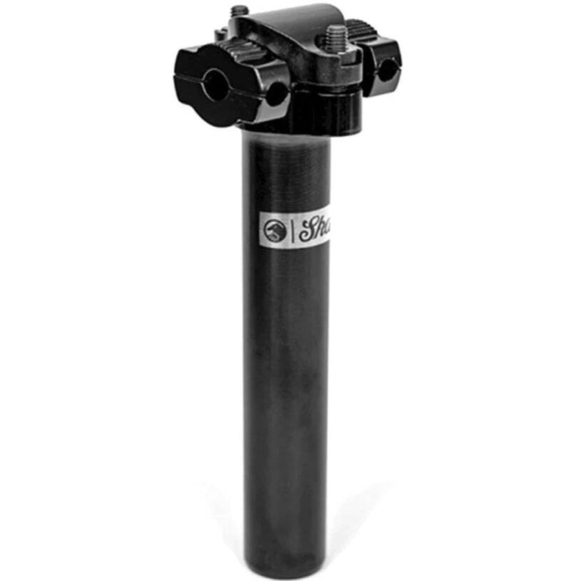 Shadow 200mm Railed BMX Seat Post - Black