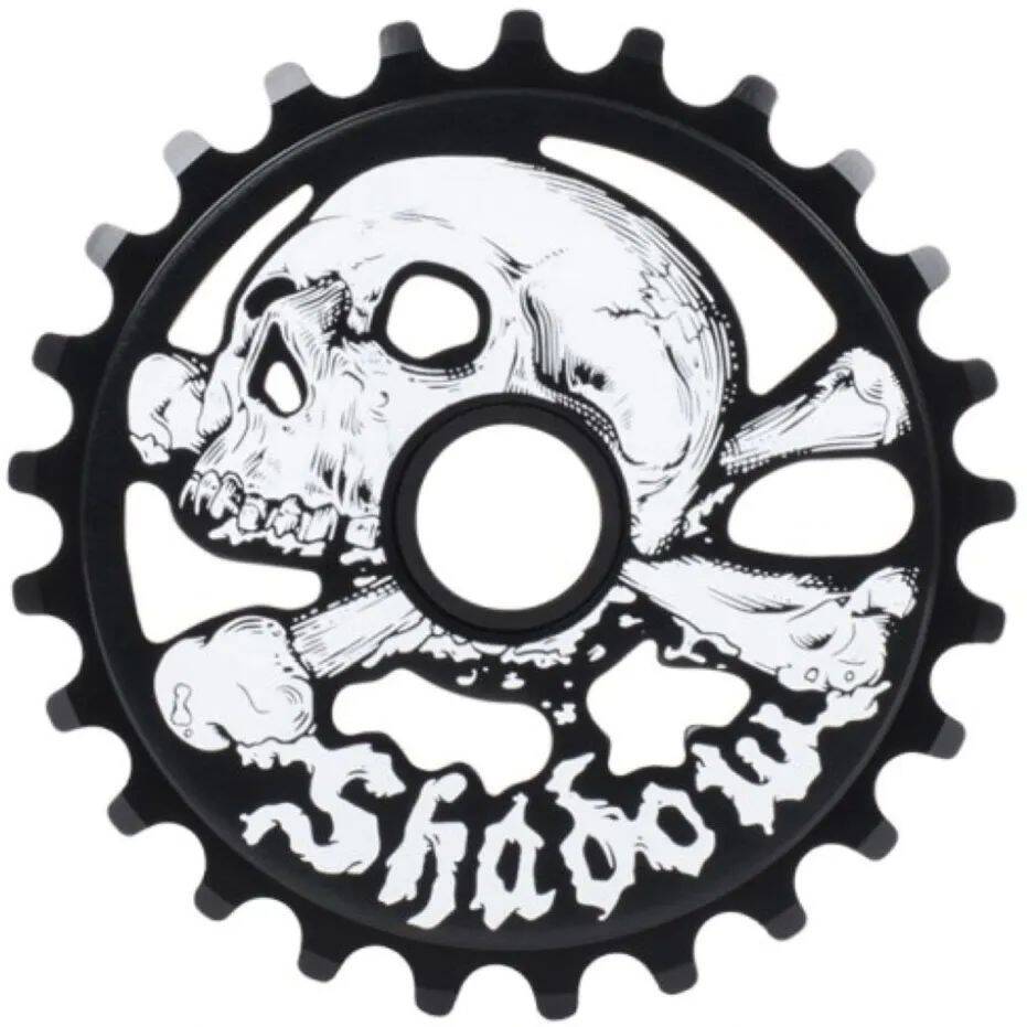 Shadow Cranium BMX Sprocket - Black - 25T