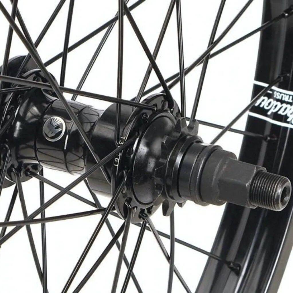 Shadow LHD Symbol Cassette Hub - Black- 9T