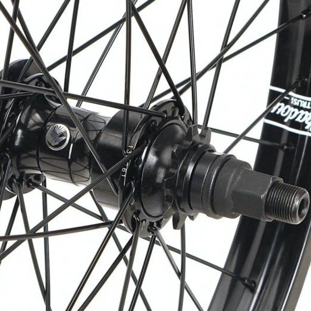 Shadow RHD Symbol Cassette Hub - Black - 9T