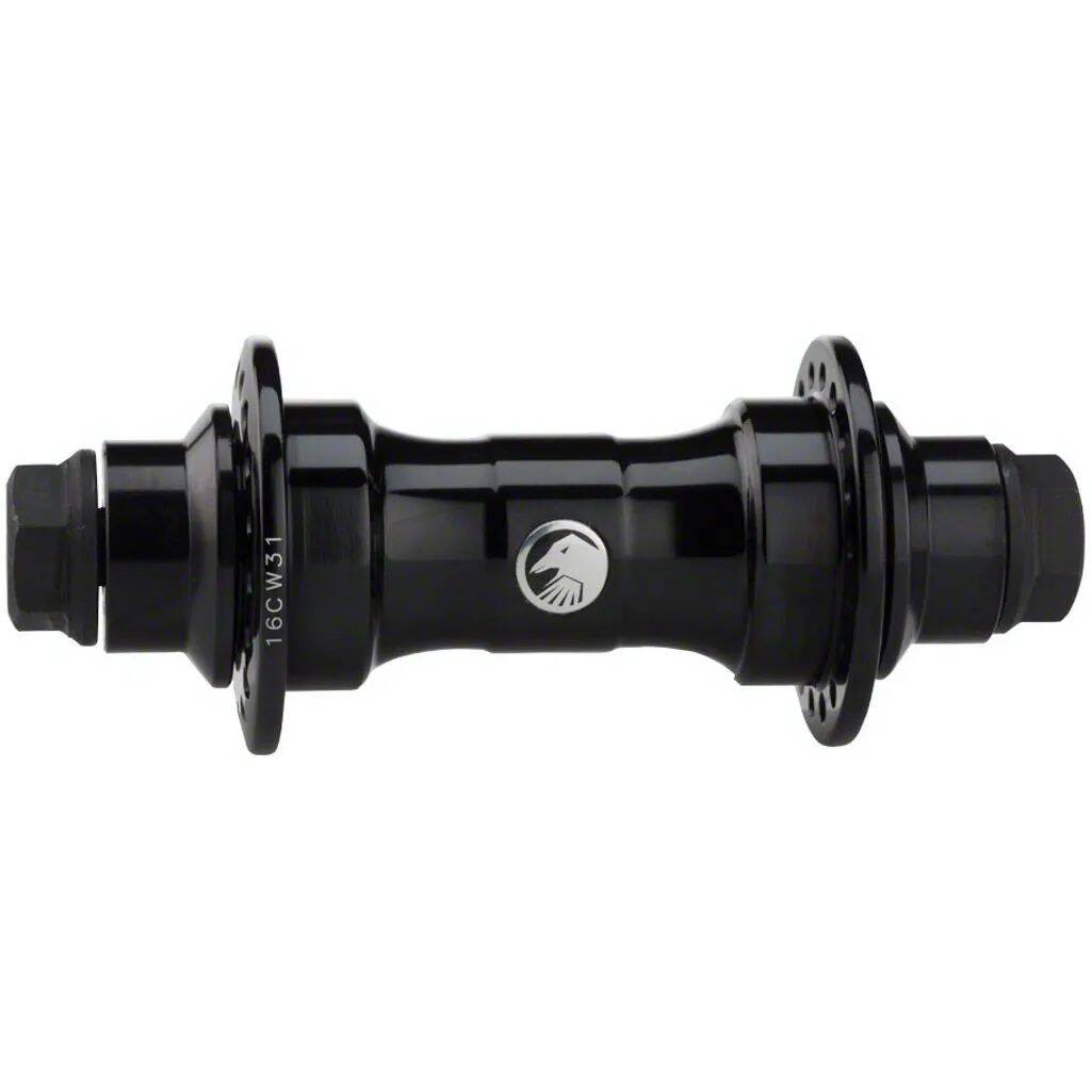 Shadow Symbol BMX Front Hub - Black - 10mm