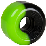 Sims Street Snakes 2 Tone 62mm Quad Roller Skate Wheels - Green/Black