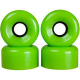 Sims Street Snakes 62mm Quad Roller Skate Wheels - Green
