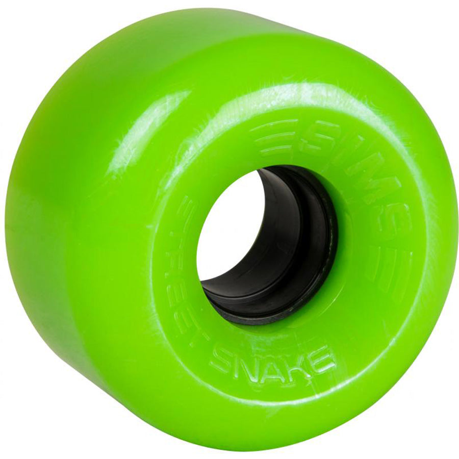 Sims Street Snakes 62mm Quad Roller Skate Wheels - Green