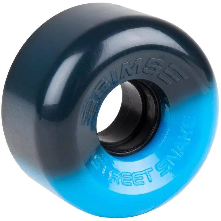 Sims Street Snakes 2 Tone 62mm Quad Roller Skate Wheels - Blue/Black