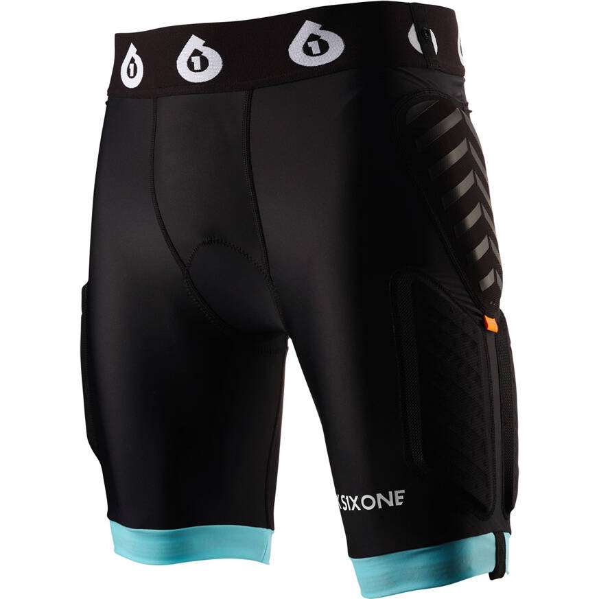 SIXSIXONE Evo Womens Compression Shorts - Black