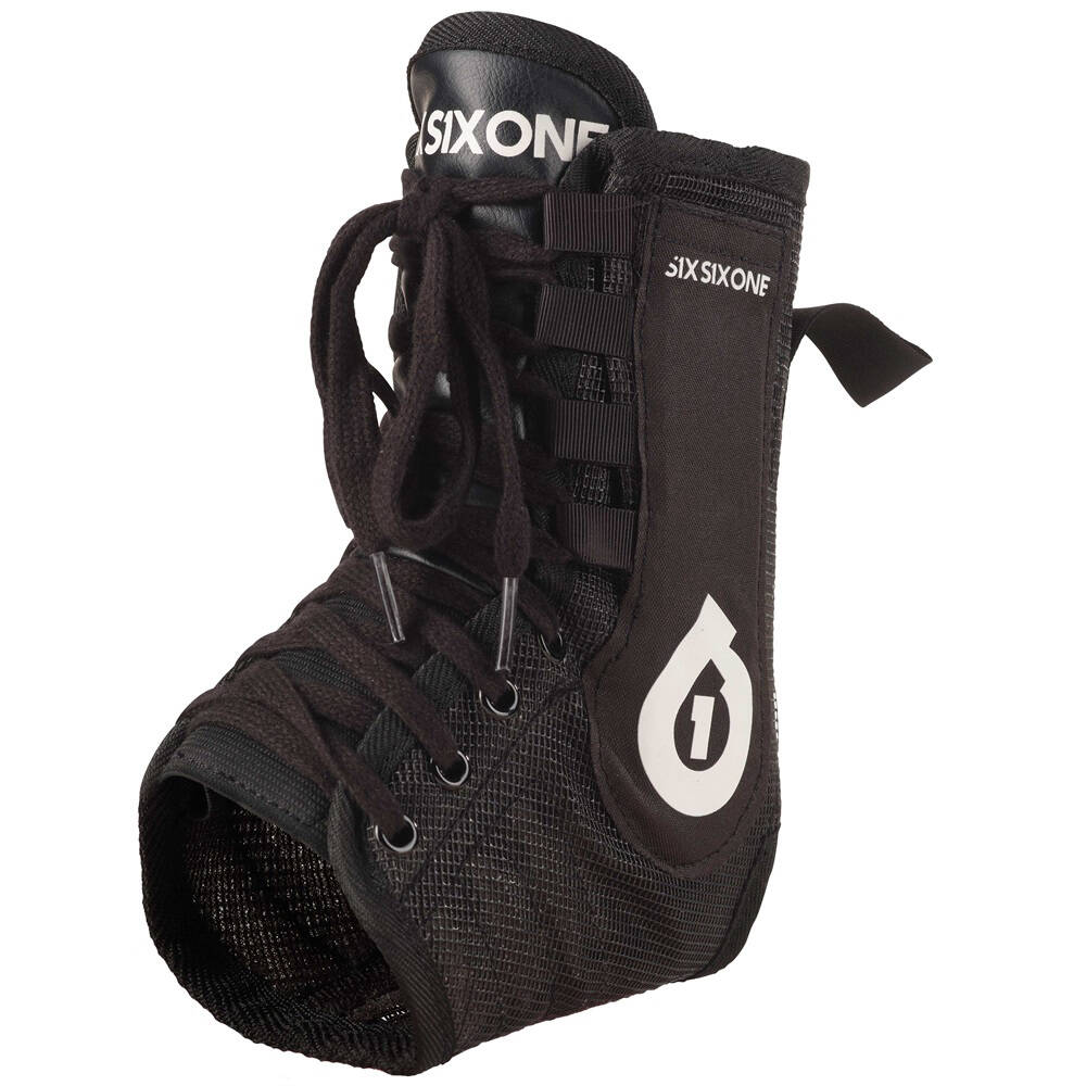 SIXSIXONE Race Brace Pro Ankle Guards - Black