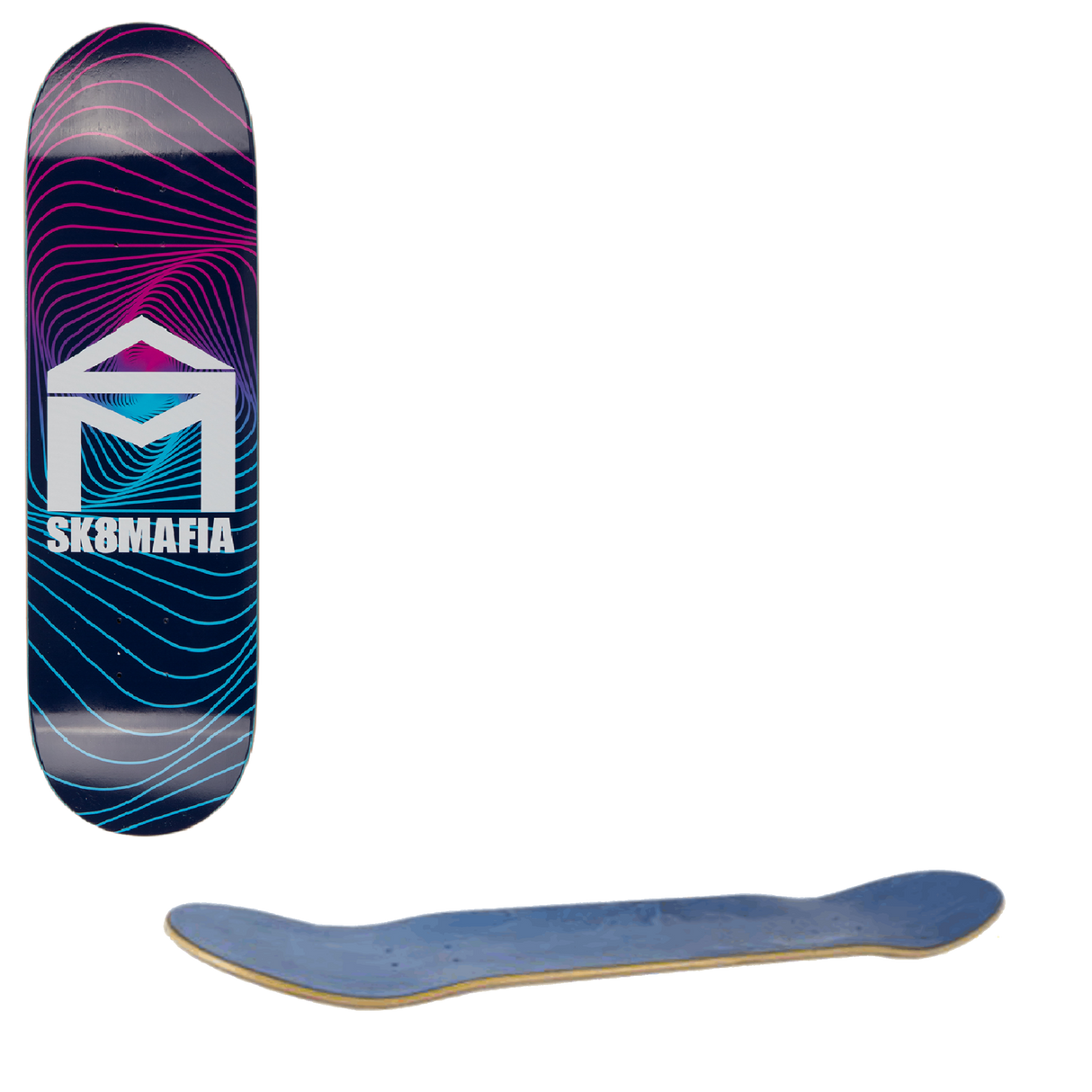 Sk8 Mafia Psyche Skateboard Deck - 8"
