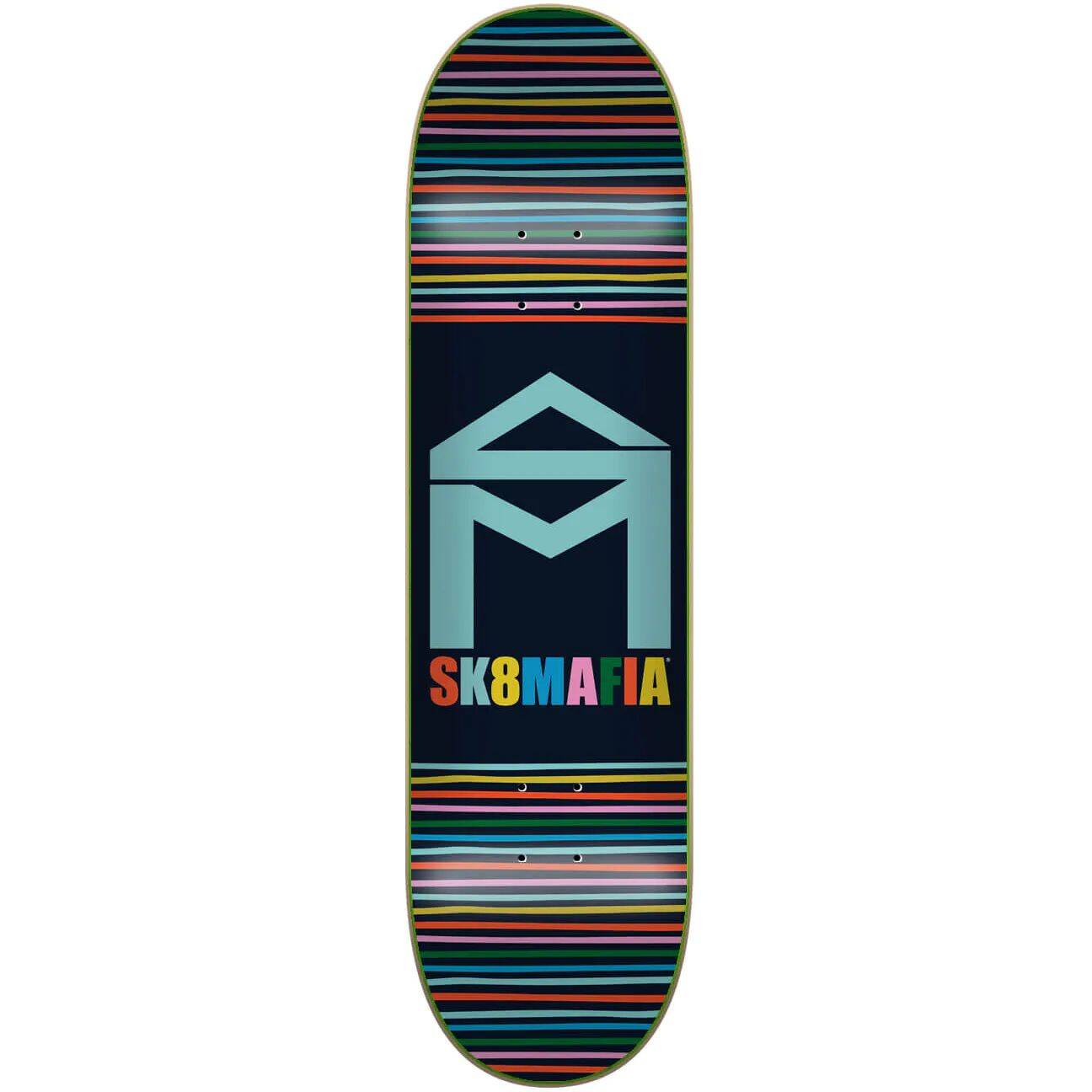 Sk8 Mafia House Logo Yarn Skateboard Deck - 7.75''