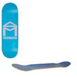 Sk8 Mafia Flo Series House Logo Skateboard Deck - Fluor Blue 8.25"