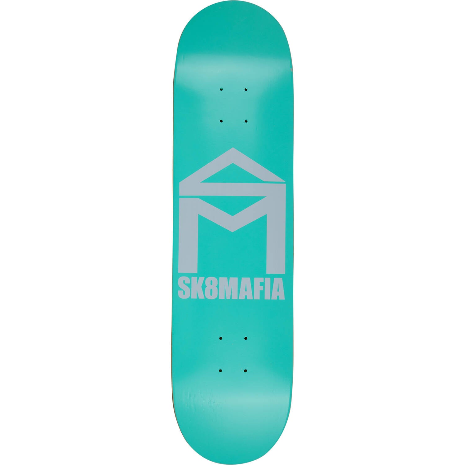 Sk8 Mafia Flo Series House Logo Skateboard Deck - Fluor Green 8"