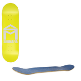 Sk8 Mafia Flo Series House Logo Skateboard Deck - Fluor Yellow 8.5"