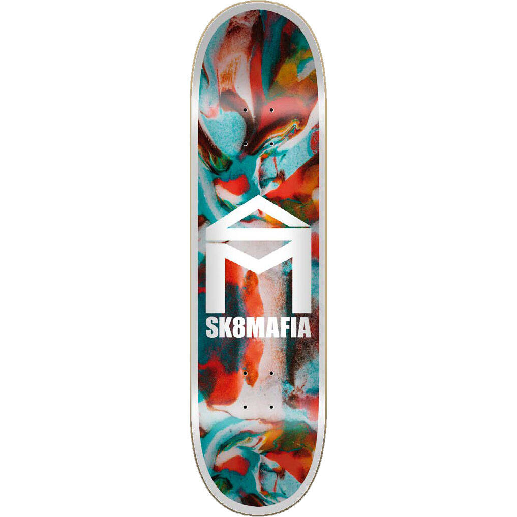 Sk8 Mafia House Logo Skateboard Deck - Liquid 8.3"